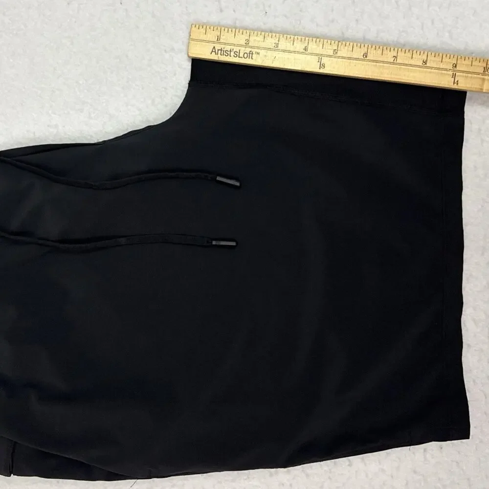 Lululemon T.H.E. Shorts Mens XXL Black Lined Training Running Athletic Workout